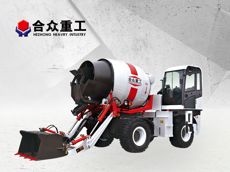 2.0m3 self-feeding mixer truck